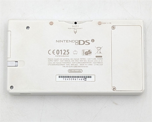 Nintendo DSi - Arctic White - Konsol - SNR TEM100665727 (B Grade) (Used)